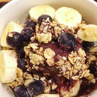 Authentic Traditional Acai Bowl at Mauloa Acai and Cafe in Osaka