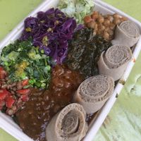 Pictured is the box I received  at Ethiopiques - South Bank in South East London
