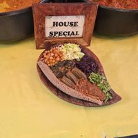 House special on display at Ethiopiques - South Bank in South East London