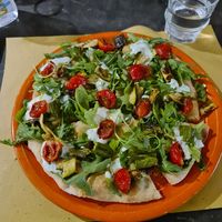 Primavera pizza (vegan) at Buddy VEGGY in Rome