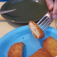 Vegan nuggets at Buddy VEGGY in Rome