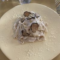Truffle tagliatelle  at Buddy VEGGY in Rome
