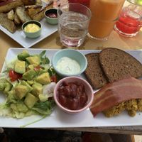 vegan breakfast  at Buddy VEGGY in Rome