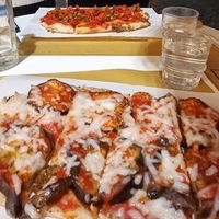 Two yummy pizzas at Buddy VEGGY in Rome