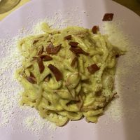 Carbonara at Buddy VEGGY in Rome