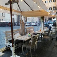 The Lovely Space Outside 🌱 at Buddy VEGGY in Rome