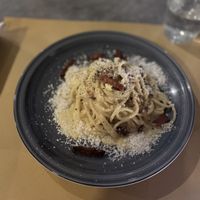 Carbonara Vegana #Veganuary at Buddy VEGGY in Rome