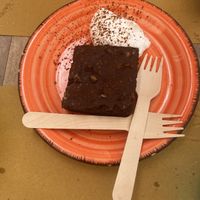 Vegan brownie (5€)  at Buddy VEGGY in Rome