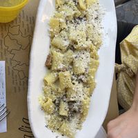 Vegan Carbonara Pasta  at Buddy VEGGY in Rome