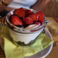 Cheesecake at Buddy VEGGY in Rome