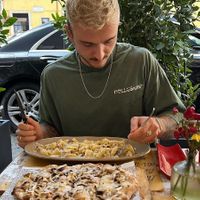 Super traditionelles italienisches Essen (carbonara top !)   at Buddy VEGGY in Rome