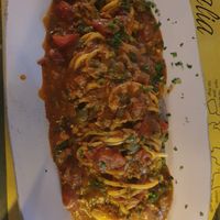 Pasta alla puttanesca at Buddy VEGGY in Rome