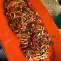 Spaghetti alla puttanesca vegana  at Buddy VEGGY in Rome