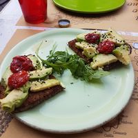 Small brushetta at Buddy VEGGY in Rome