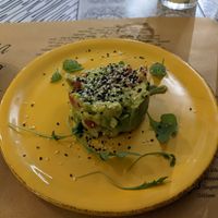 Avocado and Tomato Tartar was excellent at Buddy VEGGY in Rome