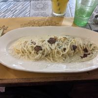 Truffle Pasta was delicious. at Buddy VEGGY in Rome
