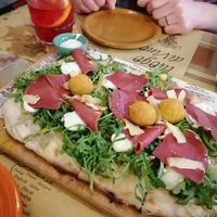 Pizza Bresaola at Buddy VEGGY in Rome