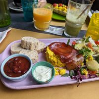 Vegan breakfast at Buddy VEGGY in Rome