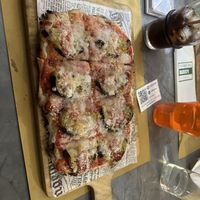 Parmigiana pizza  at Buddy VEGGY in Rome