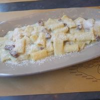 Carbonara at Buddy VEGGY in Rome