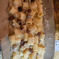 Carbonara at Buddy VEGGY in Rome