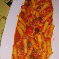 Spaghetti alla puttanesca vegan at Buddy VEGGY in Rome