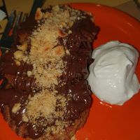 Pancake with hazelnut at Buddy VEGGY in Rome