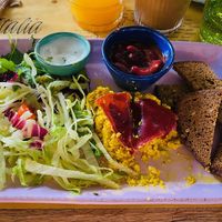 Breakfastt  at Buddy VEGGY in Rome