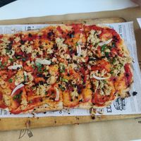 Pizza tono at Buddy VEGGY in Rome