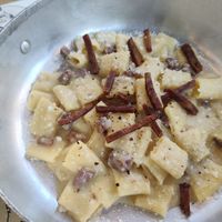 Carbonara at Buddy VEGGY in Rome