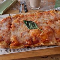 I don't know what they make the cheese from but it's the best vegan cheese I've ever tried. at Buddy VEGGY in Rome