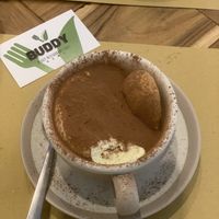 Vegan tiramisu  at Buddy VEGGY in Rome