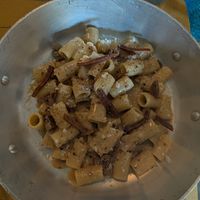 Pasta carbonara at Buddy VEGGY in Rome