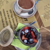 Tiramisu and cheese cake at Buddy VEGGY in Rome