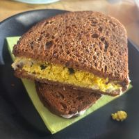 Tofu sandwich   at Buddy VEGGY in Rome