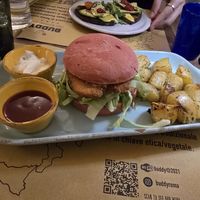 Burger at Buddy VEGGY in Rome