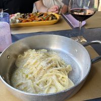 Vegan Cacio e pepe  at Buddy VEGGY in Rome