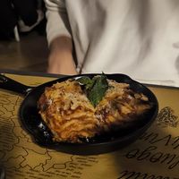 Lasagna at Buddy VEGGY in Rome