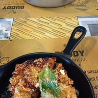 Lasaña y pasta la tartufo at Buddy VEGGY in Rome