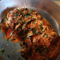 Spaghetti alla puttanesca at Buddy VEGGY in Rome