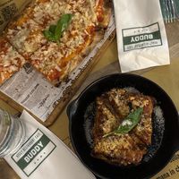 Pizza & Lasagna  at Buddy VEGGY in Rome