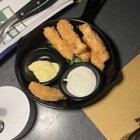Vegan Mozzarella Sticks (very nice)  at Buddy VEGGY in Rome