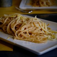 cacio e pepe vegana at Buddy VEGGY in Rome