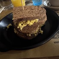 Breakfast sandwich   at Buddy VEGGY in Rome