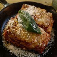 Lasagne at Buddy VEGGY in Rome
