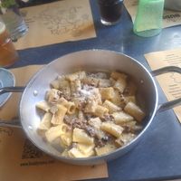 Carbonara, delicious! at Buddy VEGGY in Rome
