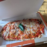 Pizza margherita at Buddy VEGGY in Rome