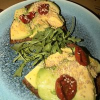 Bruschetta avocado  at Buddy VEGGY in Rome