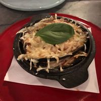 Aubergine parmesan at Buddy VEGGY in Rome