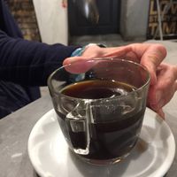 Café Americano  at Buddy VEGGY in Rome